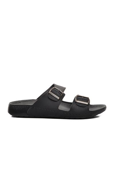 Aspor Black Men's Slippers