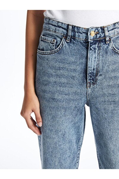 LC Waikiki LCW Jeans Mom Fit Kadın Jean Pantolon (S4)
