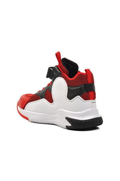 pepino Red White Black Kids Basketball Shoes