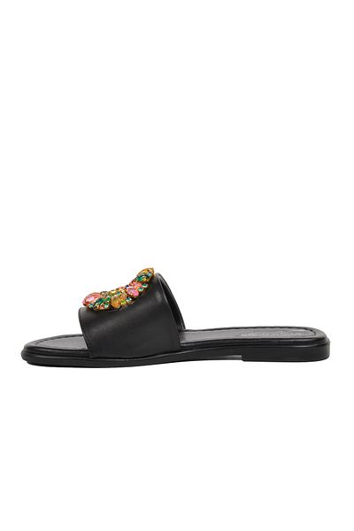 Aspor Black Women's Slippers