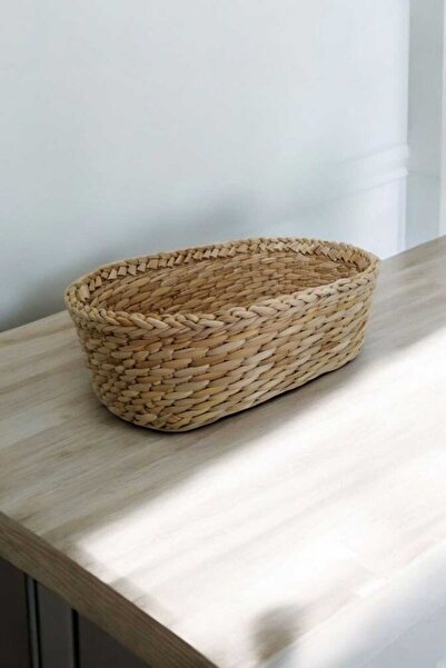 EM&MA DESİNG HASIR SEPET 29x20 MUTFAK SALON BANYO BAHÇE SAKLAMA VE DEPOLAMA O...