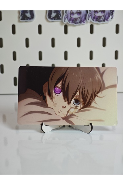 Yenaplanner Black Butler / Kuroshitsuji Ciel Metal Collection Card (1 Piece).