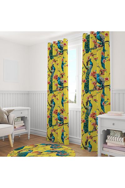 stellahomes Special Design Decorative Background Curtain 140X260 cm Single Wing