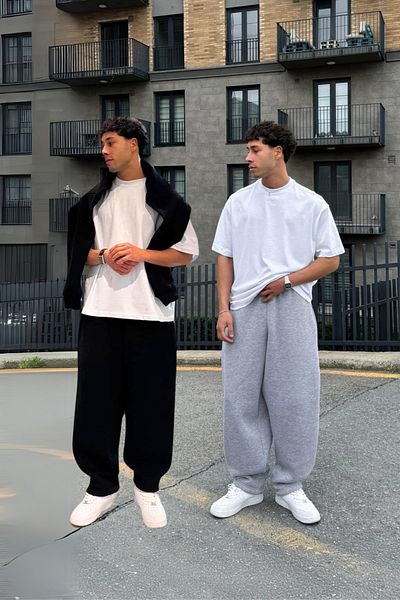 vladivosto Φαρδύ παντελόνι με φαρδύ παντελόνι Oversize
