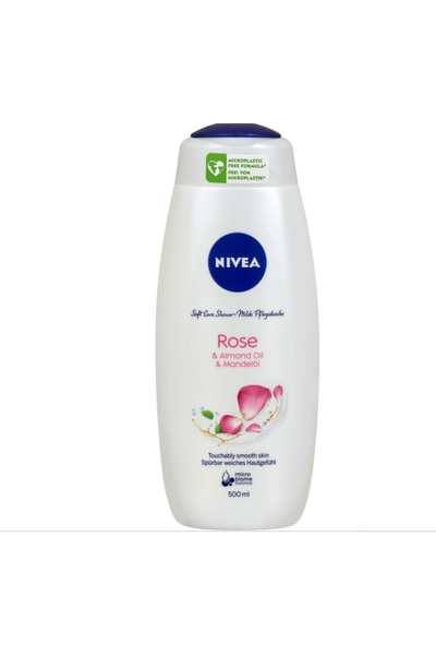 NIVEA Shower Gel With Rose And Almond Oil, 500 ml