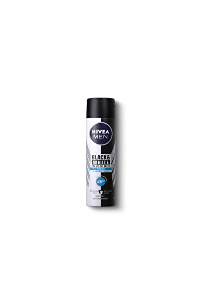 NIVEA Deodorant spray invizibil pentru bărbați pentru Black&white Fresh, 150 ml