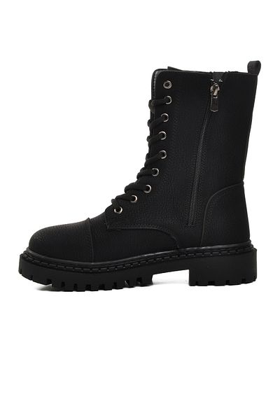 Aspor Black Suede Women's Boots