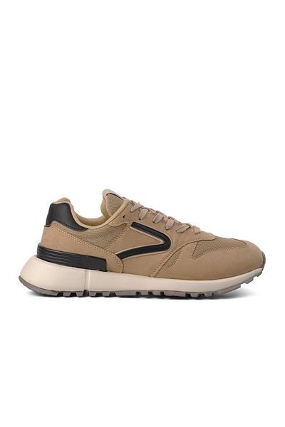 DUNLOP Sand Beige Men's Sports Shoes