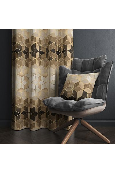 stellahomes Special Design Decorative Background Curtain 140X260 cm Single Wing