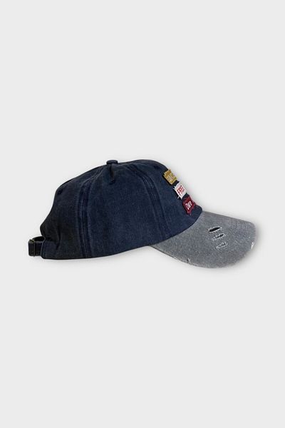 CANMODA Шапка Free Spirit, регулируема, 100% памучна – тъмносиня