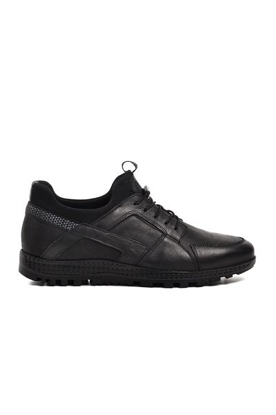 Voyager Black Nata Men's Casual Shoes