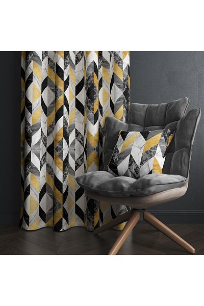 stellahomes Special Design Decorative Background Curtain 140X260 cm Single Wing