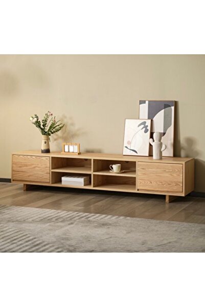 Wildwood atolye Çam Masif Vintage Tv Ünitesi