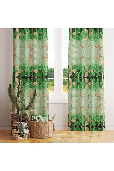 stellahomes Special Design Decorative Background Curtain 140X260 cm Single Wing
