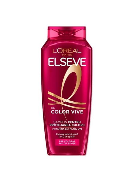 L'oreal Sampon Elseve Color Vive Pentru Par Vopsit, 400 ml