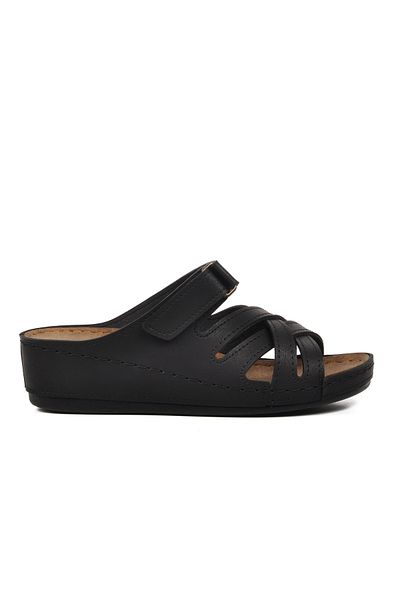 Aspor Black Women's Slippers