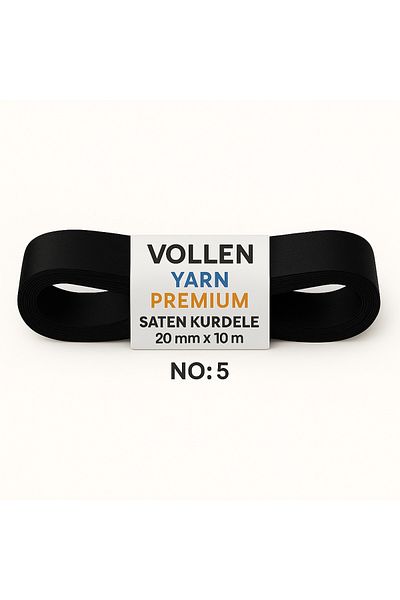 vollen yarn Νο:5 Σατέν Κορδέλα 20 mm 10 mt