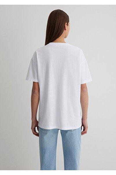 Mavi Футболка з принтом miav, вільний крій, 100% бавовна