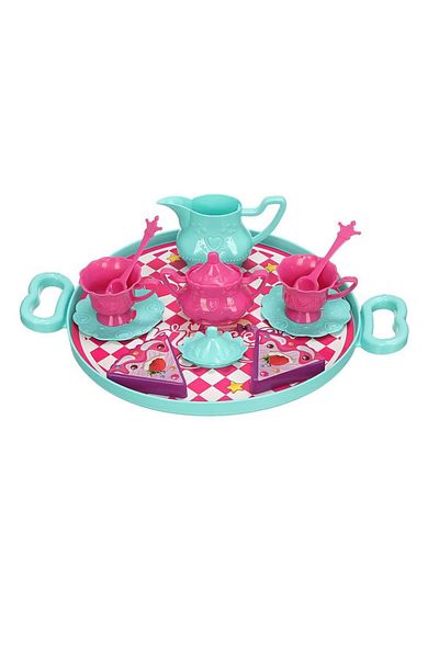 Toptan Bulurum Ern-893 Heroes Toys Tea and Cake Set with Tray - Eren Toy
