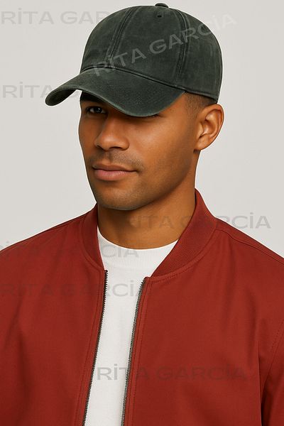 Ritagarcia Unisex Washable Vintage Green Cap Hat