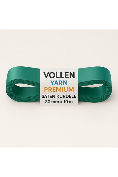vollen yarn 30 mm 10 Mt Satin Ribbon