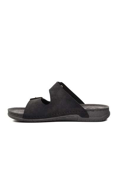 Aspor Black Men's Slippers