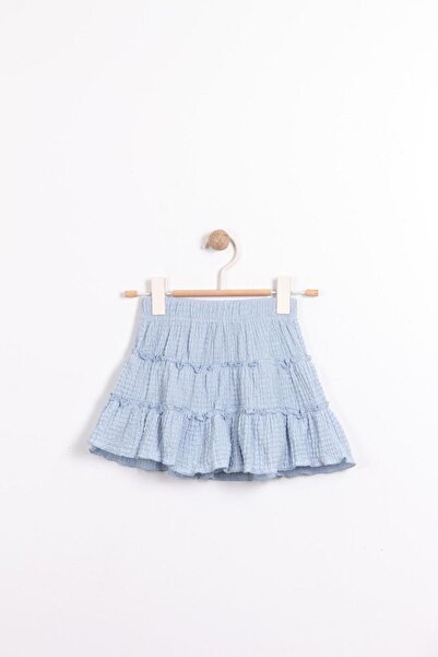 ADEN CO Mavi Şortlu Etek