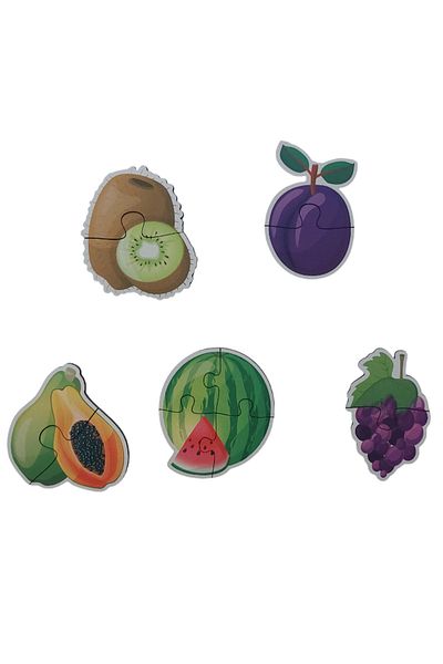 Fizello Fruits Fruits / 17 Piece Puzzle Puzzle / 42 Piece Preschool Intelligence Developing Toy