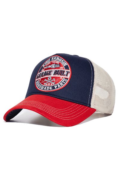 King Kerosin Mesh Truck Driver Hat - Garage Built Embroidered Hat