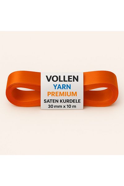 vollen yarn 30 mm 10 Mt Satin Ribbon