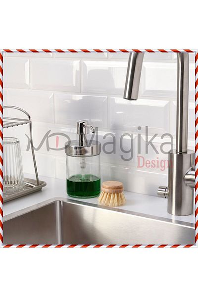Magika Design Md Valvardad Beige Dish Spare Brush - Made from Agave Leaf Fiber, 5 cm