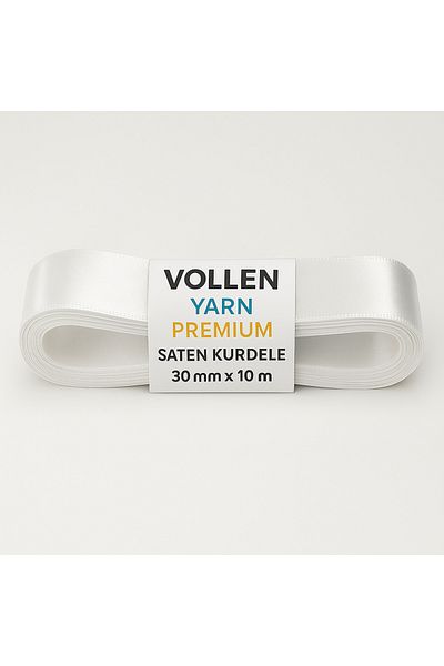 vollen yarn Σατέν κορδέλα 30 mm 10 mt