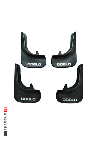 Rich Fıat Doblo Mud Flaps Mudguards Leggings Set of 4