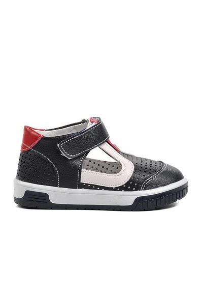 Aspor Navy Blue White Red Baby Casual Shoes