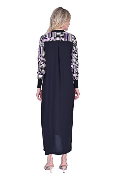 Invee INVEE 5764 Рокля с шарки - Лилава