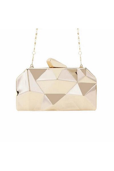 By EDUU Women's Metal Clutch Portfolio and Evening Dress Bag