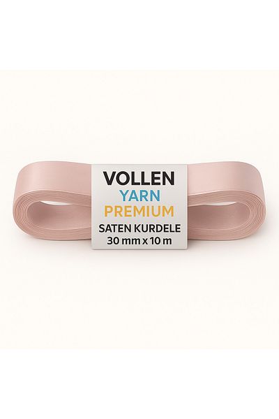 vollen yarn 30 mm 10 Mt Satin Ribbon