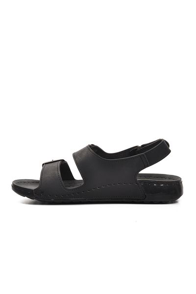 Aspor Black Men's Flat Sandals