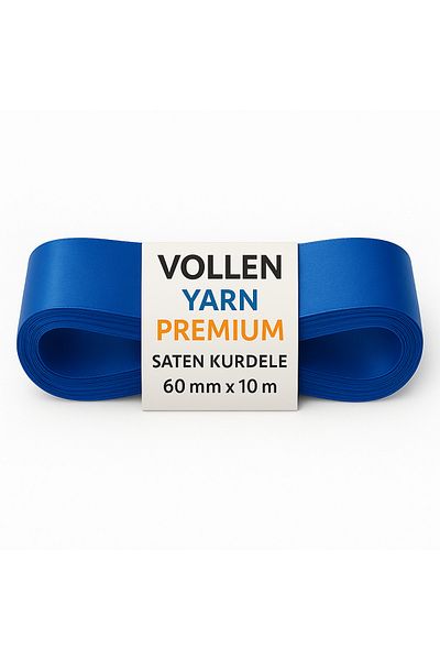 vollen yarn Panglică de satin 60 mm 10 m