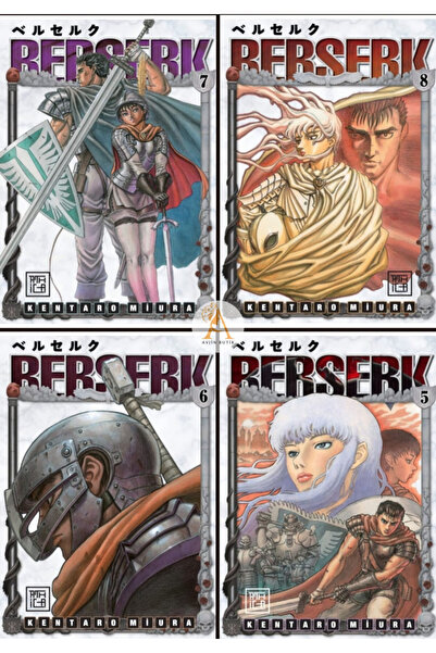 Athica Berserk Set 4 Kitap 5/6/7/8