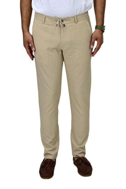 DYNAMO Erkek Bej Rengi Jogger Штани з гумкою 1920 BGL-ST04419