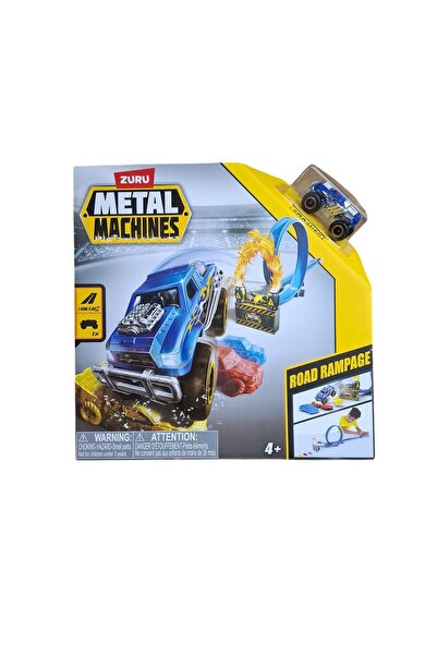 Zuru METAL MACHİNES MEA01000-6701 ROAD RAMPAGE KIZGIN YOL OYUN SETİ 4+