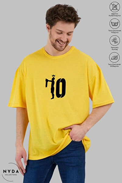 Nyda Collections Unisex majica kratkih rukava sa okruglim izrezom, veličina 1...