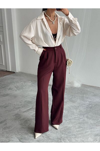 mydukkan.co My Palazzo Fabric Trousers
