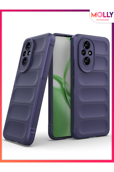 Molly HONOR 200 İçin Gece Mavisi Piyano TPU Oyuklu Silikon Kılıf