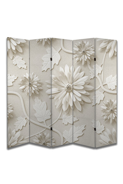 dbsanat Doğa Temalı Özel Tasarım Paravan Room Divider 180 x 200 cm