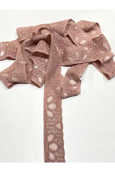 karantuhafiye Lycra Lace / Stretch Lace / 3 Meters / 3.5 cm /