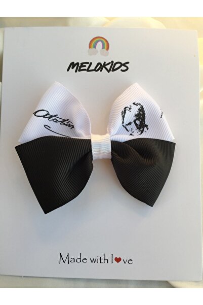 yağmur alp Atatürk Black and White Clip Buckle 10 November