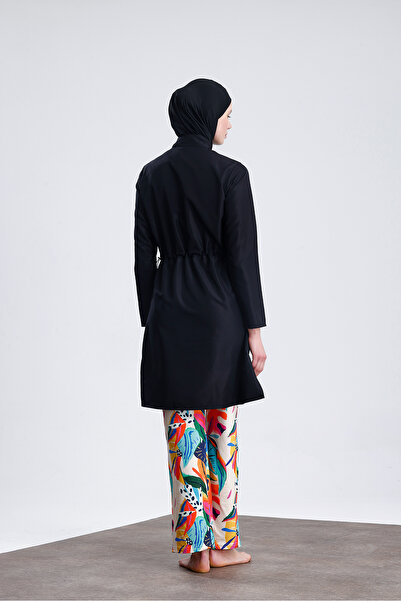 medipek Water Repellent Parachute Full Covered Double Bonnet Hijab Σετ μαγιό 4 τεμαχίων