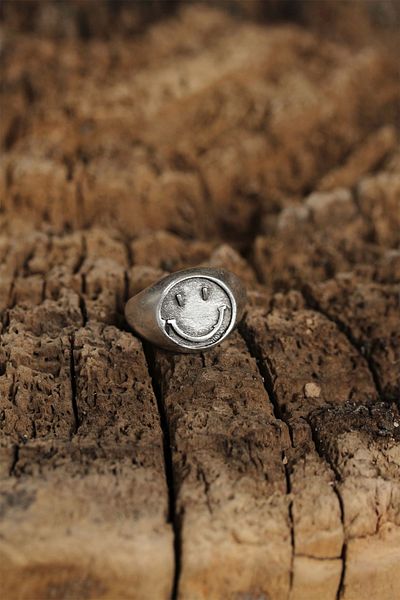 Clariss Authentic Emoji Designed Adjustable Women's Ring